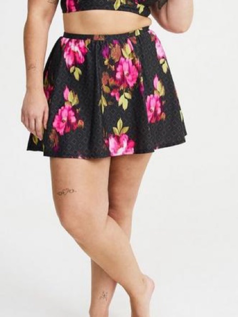 Torrid High-Rise Swim Skirt With Shorts